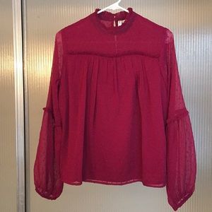 💕 Fuschia Blouse 💕